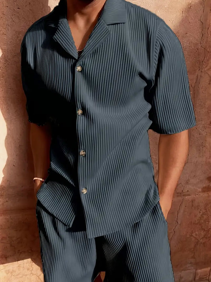 Paul™ | Sommer-Set Streifenhemd & Hose