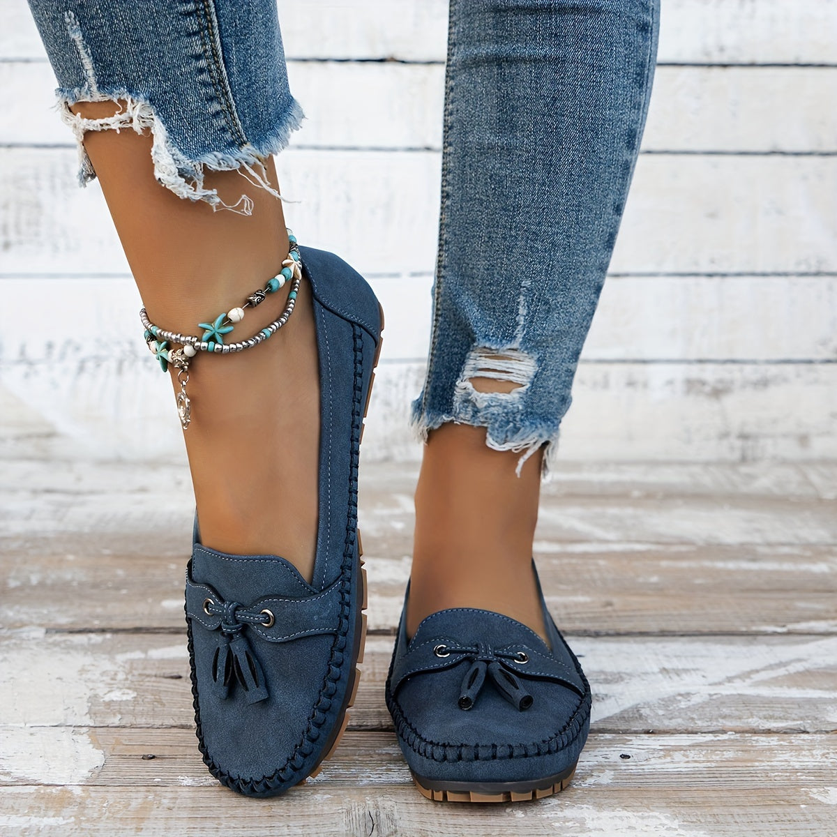 Klassische Loafers mit Quasten-Detail Nadine – Bild 9