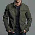 Vintage Militärjacke Herren Renato Olivegrün – Weiss Modehaus