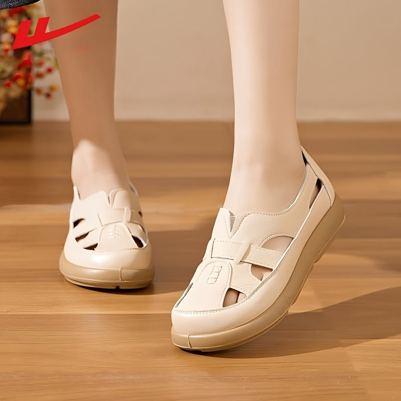 Stylische Sommer-Sandalen mit Plateau-Sohle Nina – Bild 6
