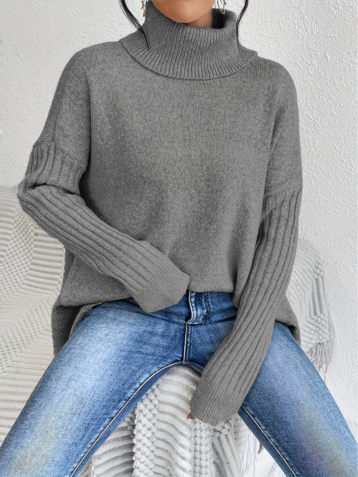 Bequemer Pullover Audrey – Bild 16