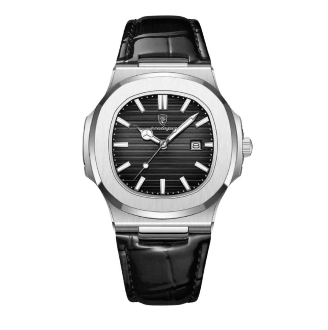 Friedrich™ | Klassische Quarzuhr Edelstahl
