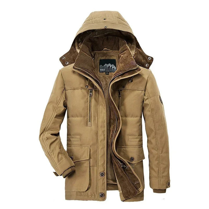 Gepolsterte Jacke mit Kapuze Sauro – Bild 4