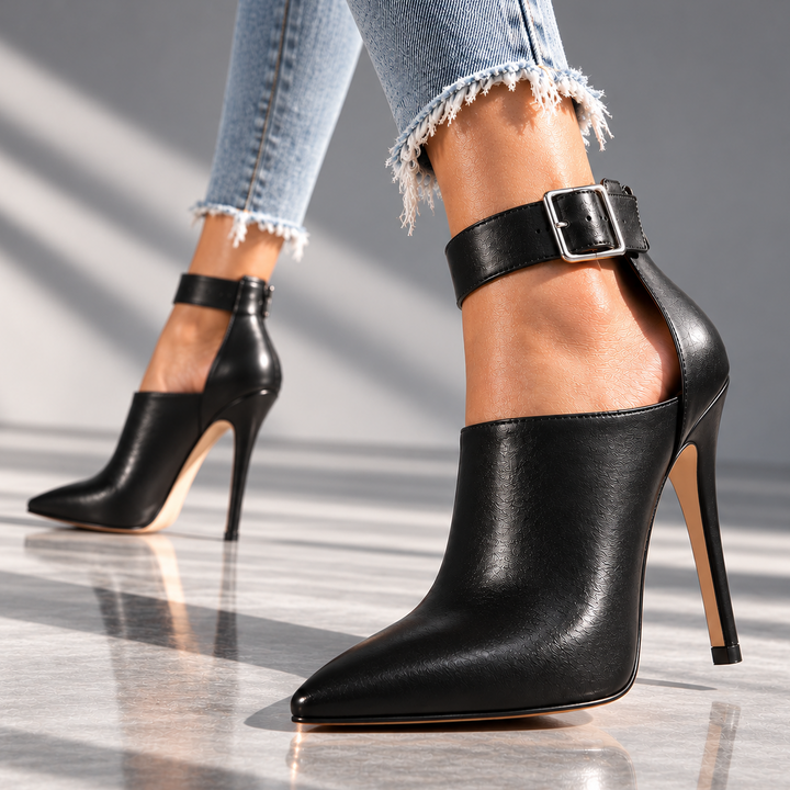 Elaina | Stiletto-Pumps mit Hochgeschnittenem Schaft