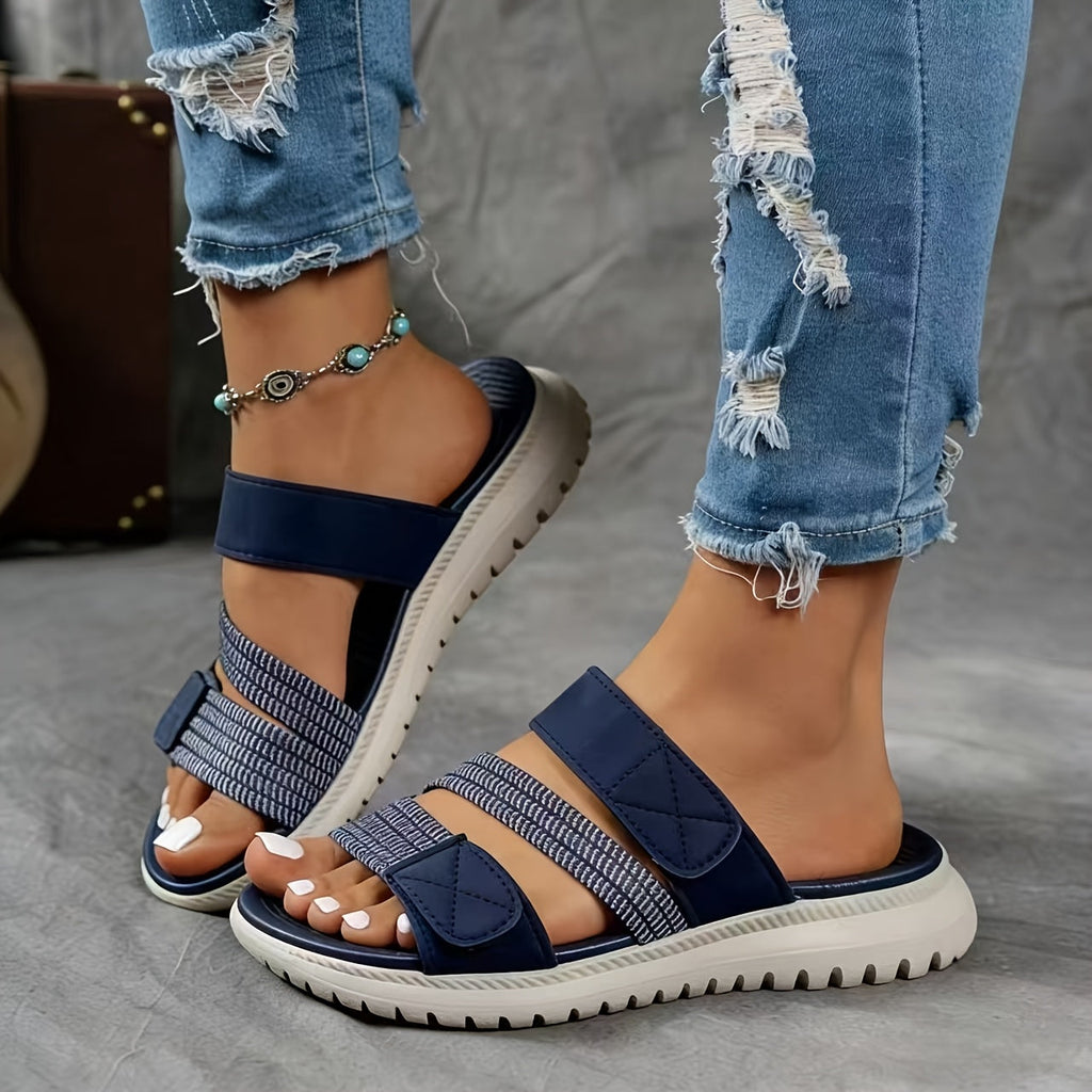 Sportliche Komfort-Sandale mit Plateausohle Cleo – Bild 6