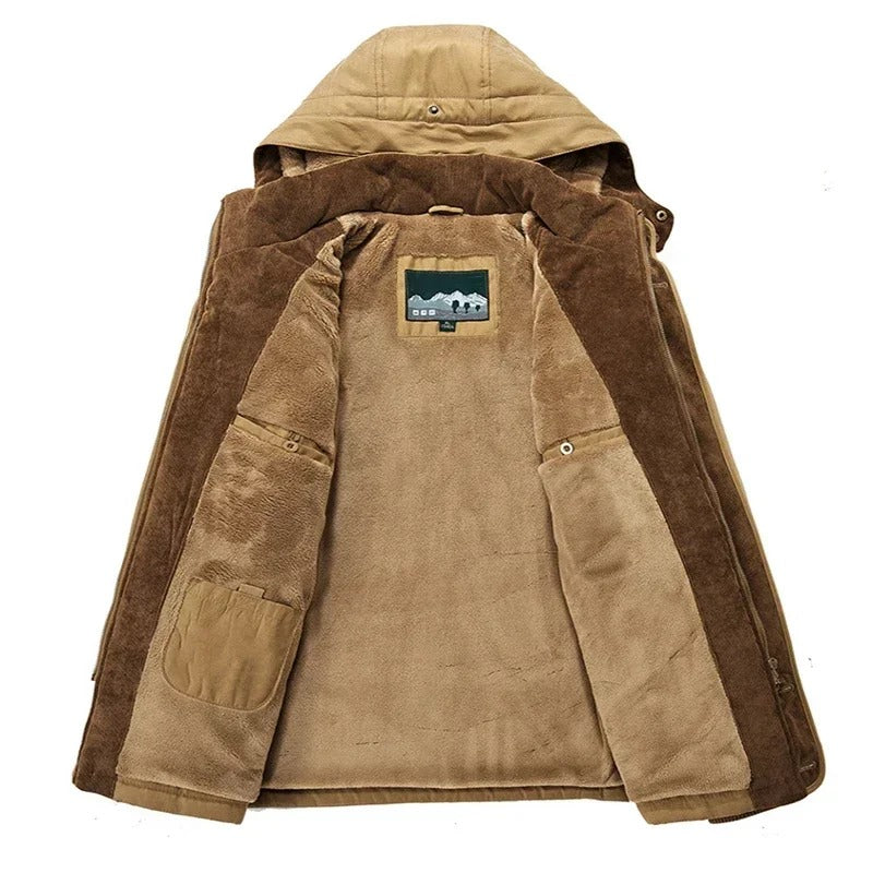 Gepolsterte Jacke mit Kapuze Sauro – Bild 5