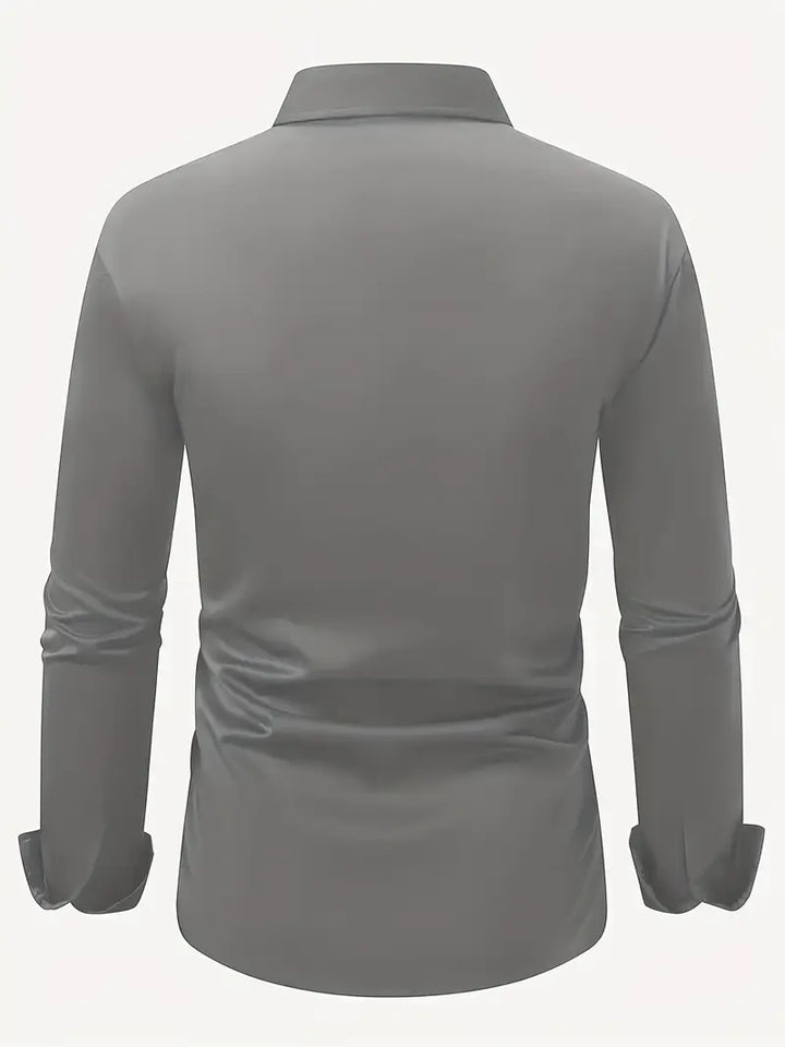 Atmungsaktive Langarmbluse Herren Valentino – Bild 17