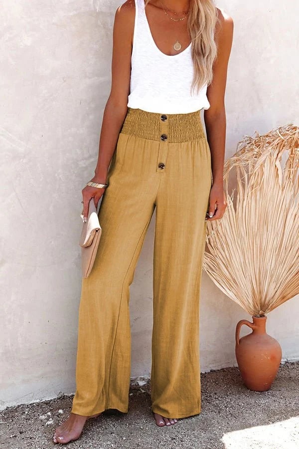 Hohe Taille Entspannte Hose Riana – Bild 10