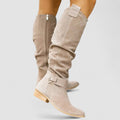 Orthopädische Westernstiefel Wanda Beige – Weiss Modehaus