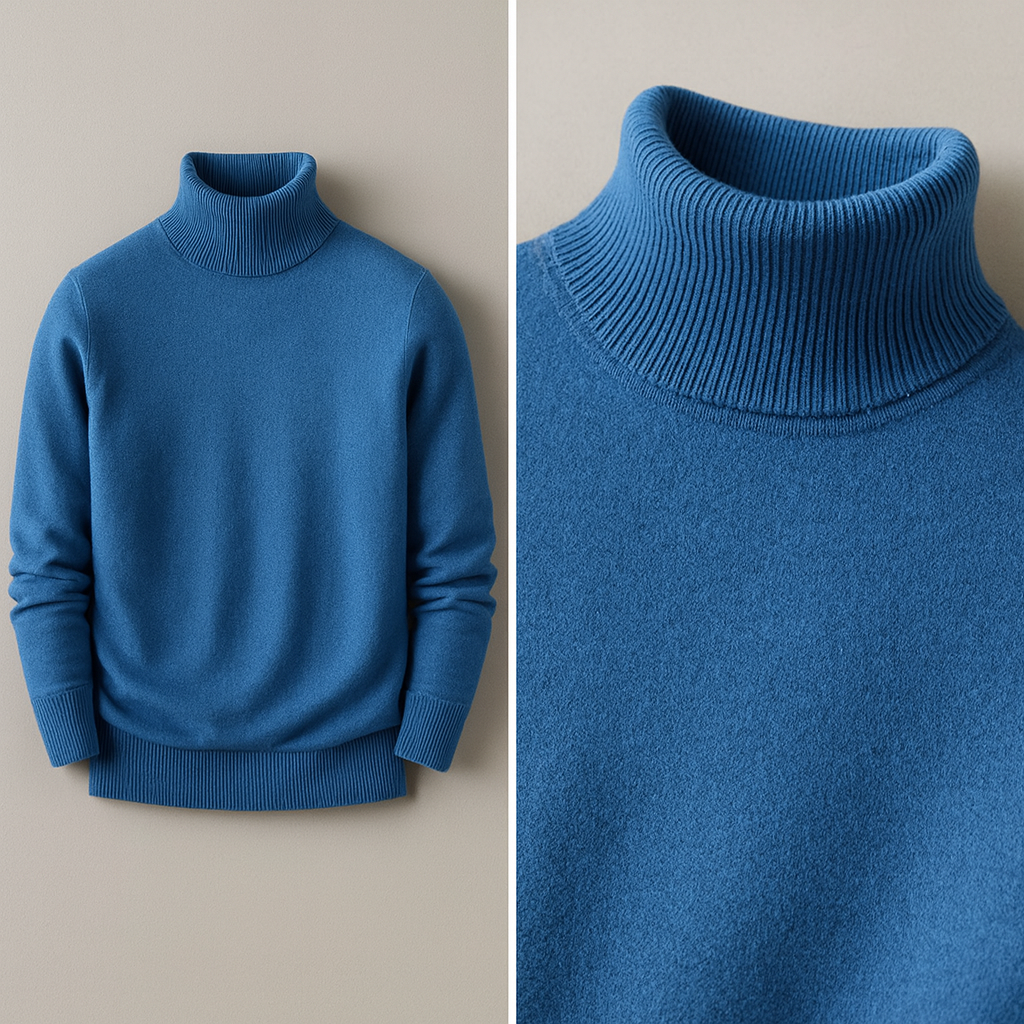 Herren Pullover mit Stehkragen Settimo – Bild 6