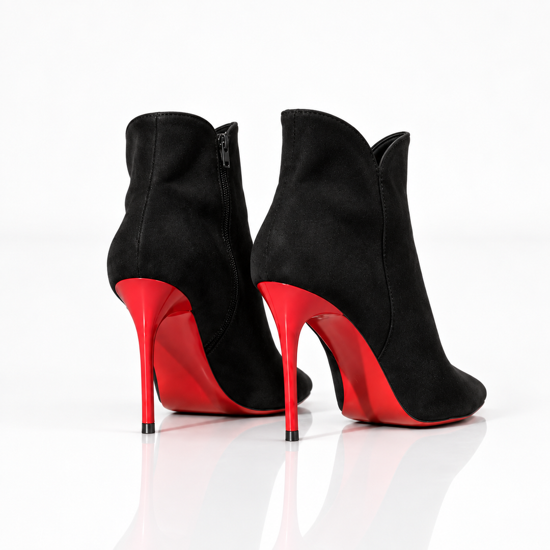 Scarlett | Wildleder Stiefeletten mit Absatz