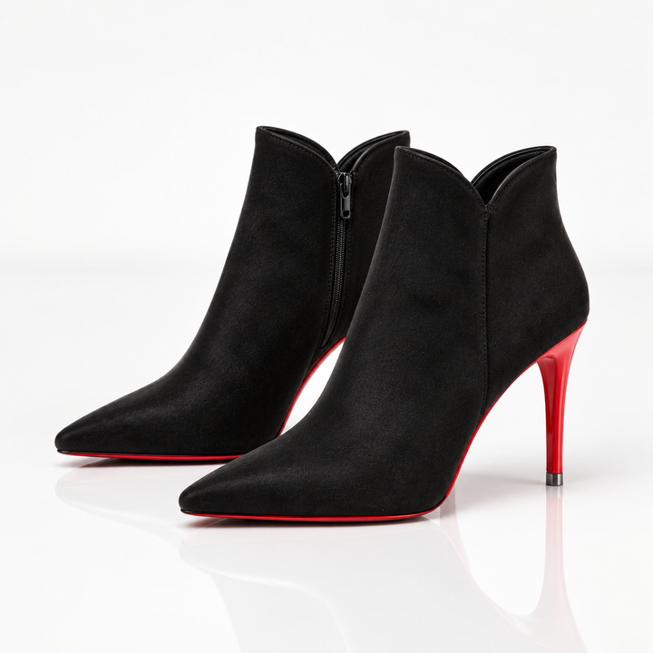 Scarlett | Wildleder Stiefeletten mit Absatz
