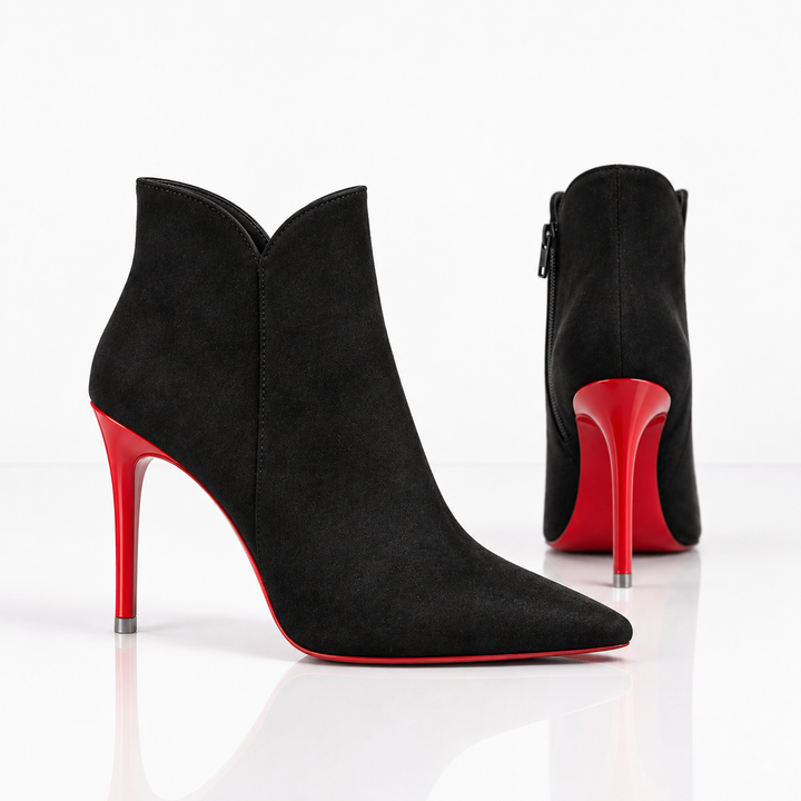 Scarlett | Wildleder Stiefeletten mit Absatz