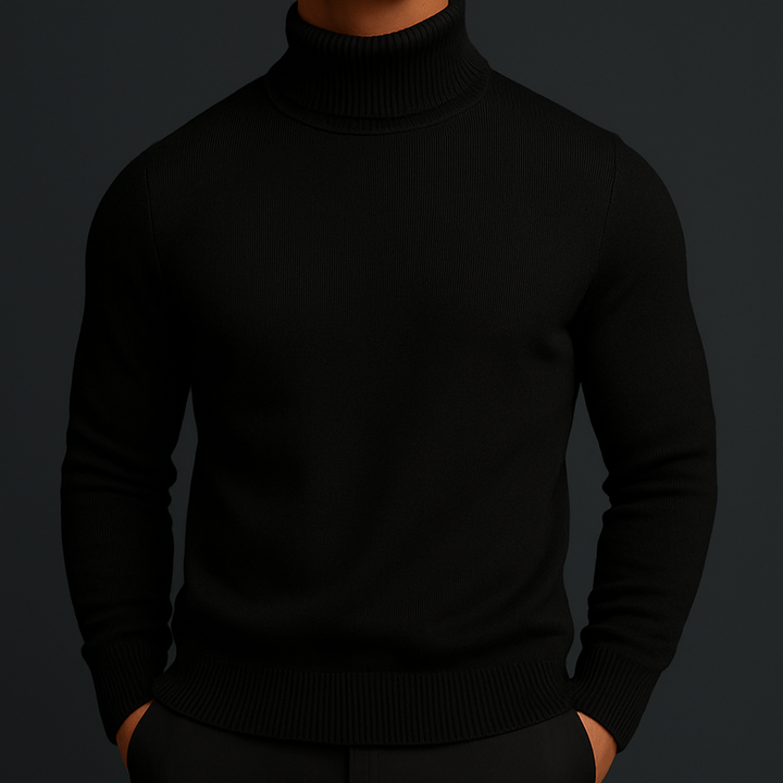 Klassischer Rollkragenpullover für Herren Ignazio – Bild 5