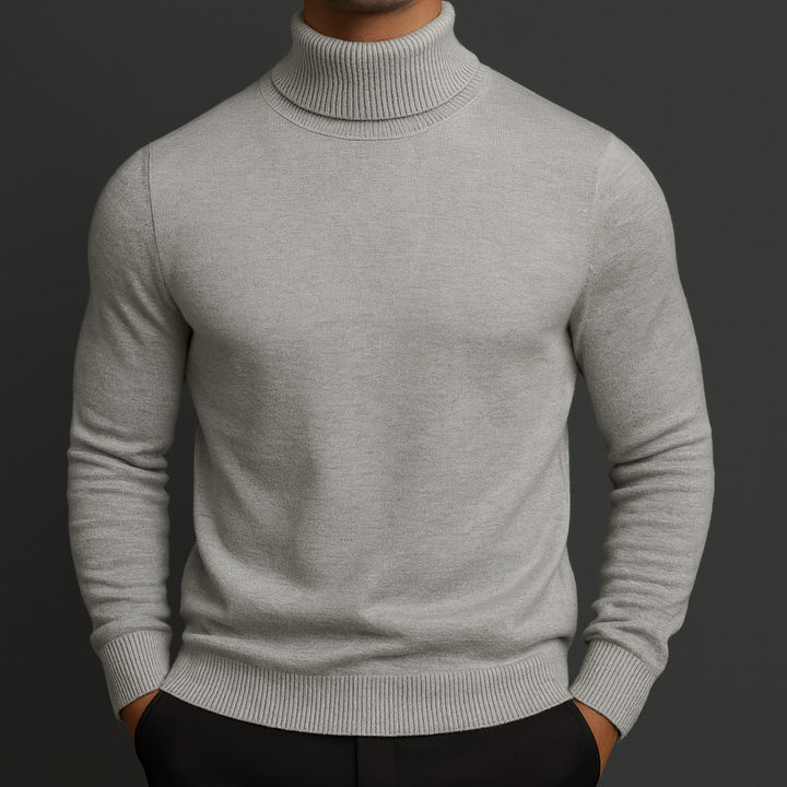 Klassischer Rollkragenpullover für Herren Ignazio – Bild 3