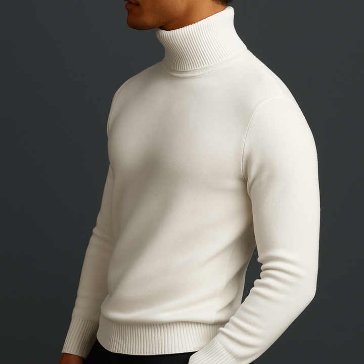 Klassischer Rollkragenpullover für Herren Ignazio – Bild 8