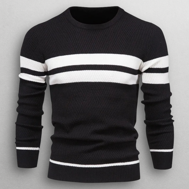Herrenpullover mit Streifen Ivano – Bild 6