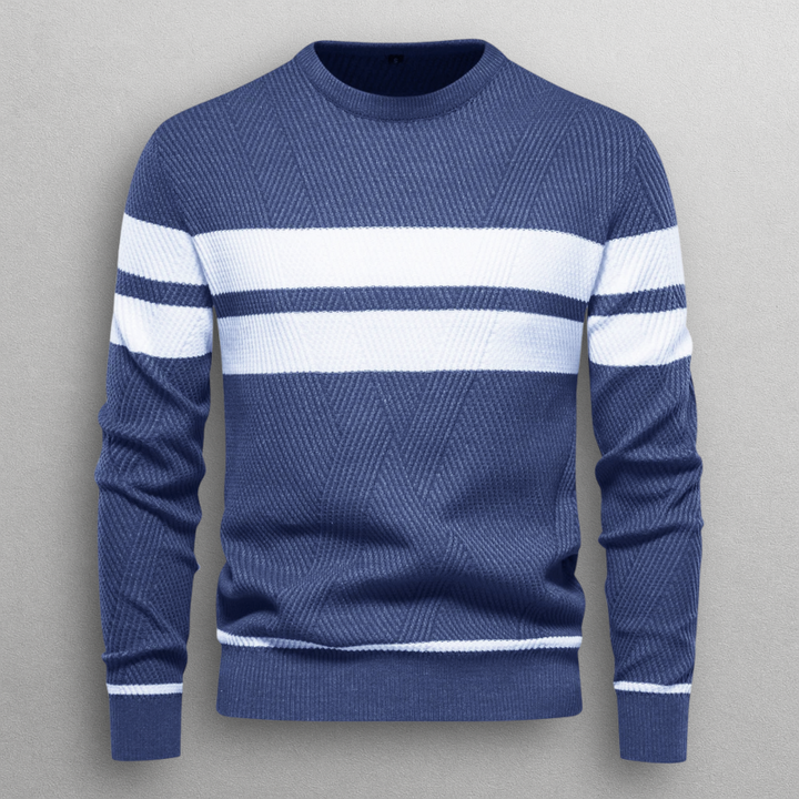 Herrenpullover mit Streifen Ivano – Bild 7