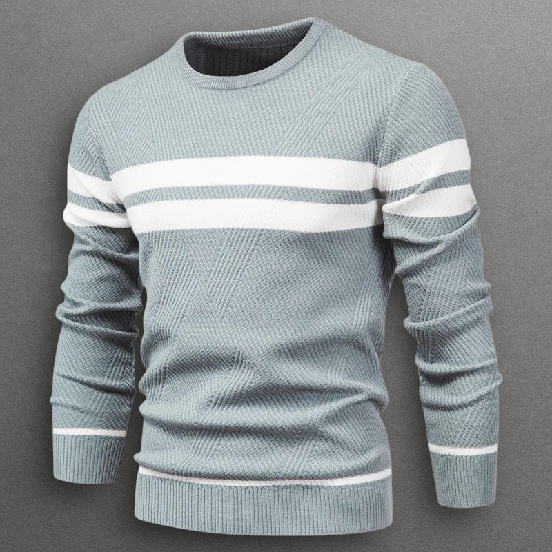 Herrenpullover mit Streifen Ivano – Bild 8