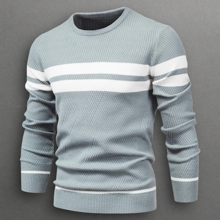 Herrenpullover mit Streifen Ivano – Bild 8