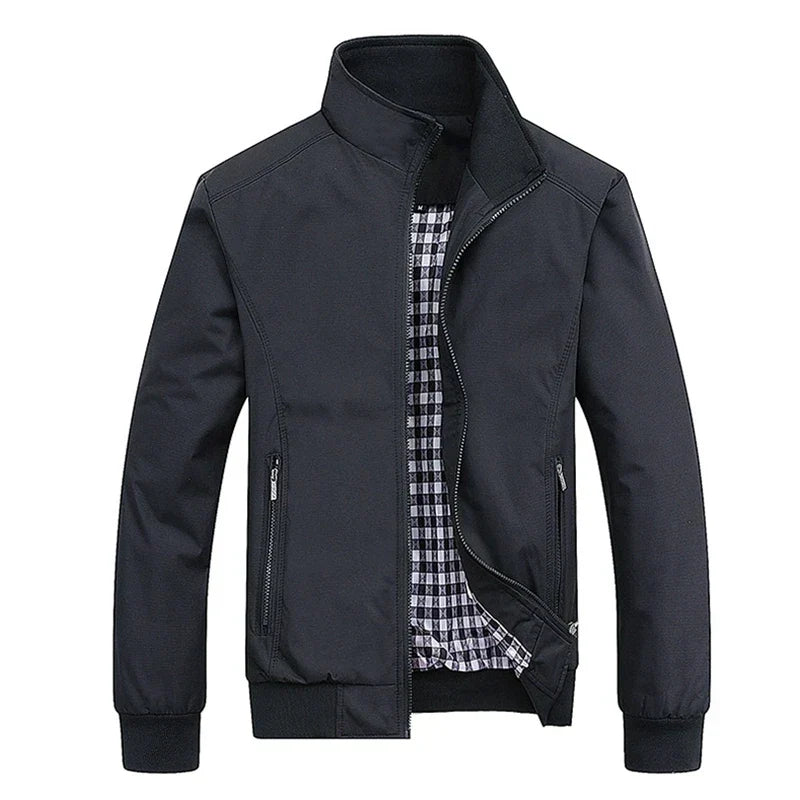 Englische Harrington-Jacke Herren Edoardo – Bild 2