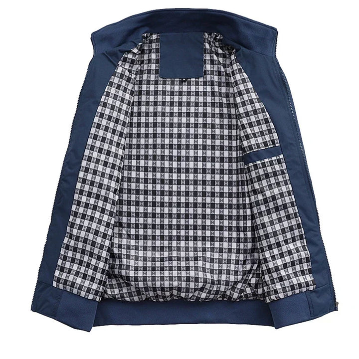 Englische Harrington-Jacke Herren Edoardo – Bild 8