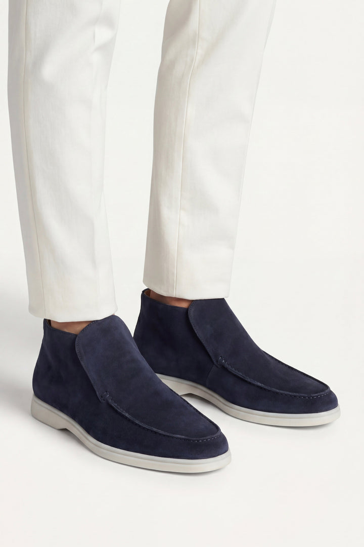 Bastian™ | Hoher Loafer Marineblau
