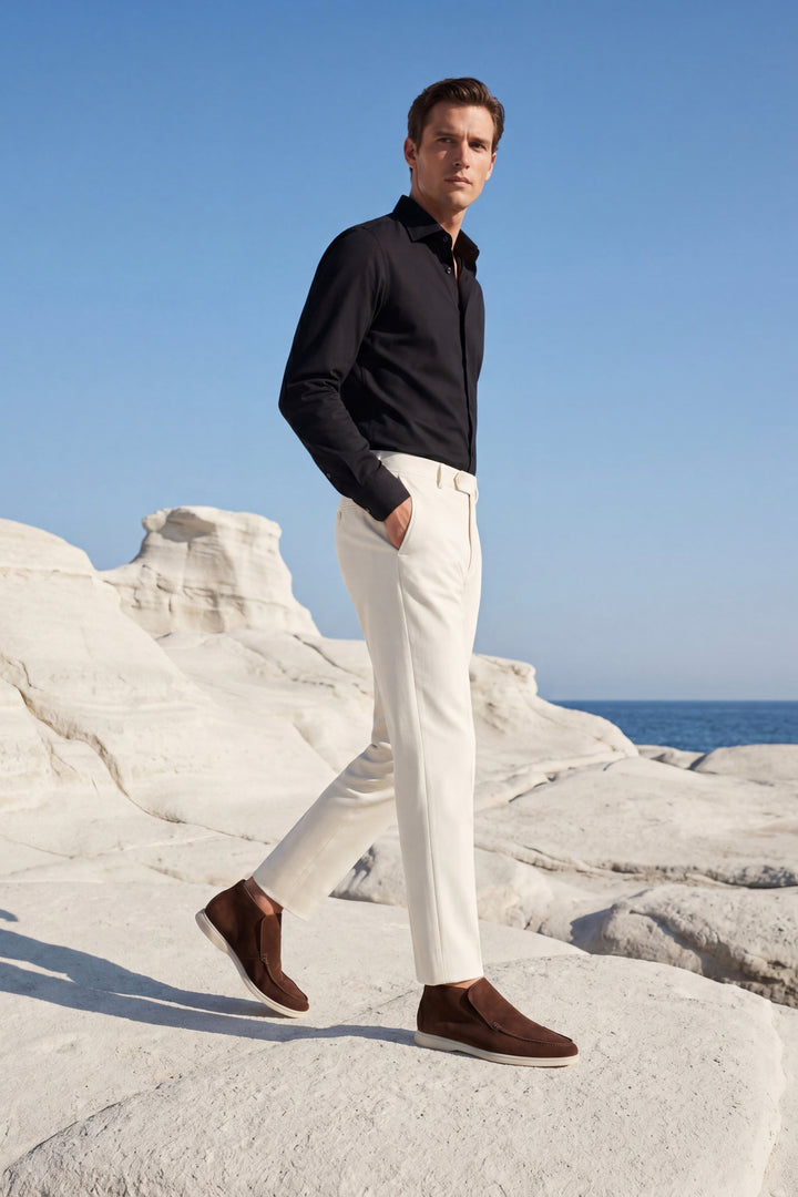 Dominik™ | Hoher Loafer Braun