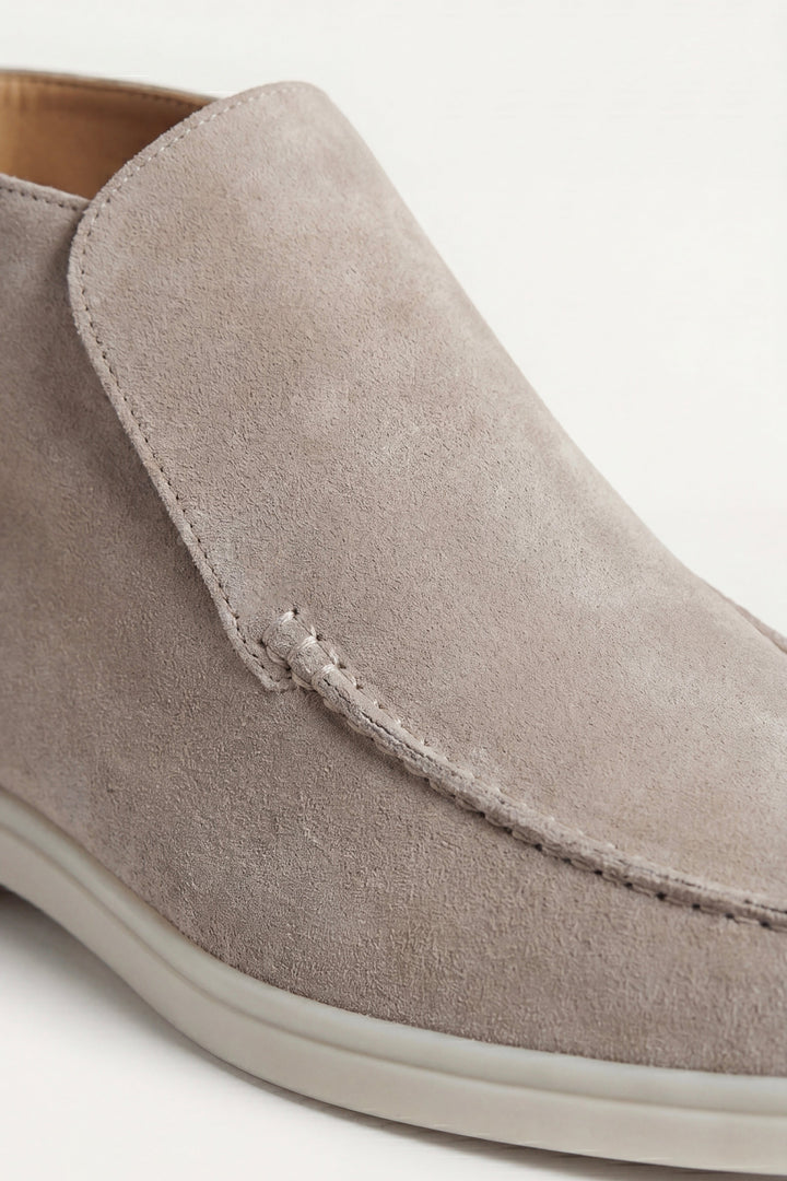 Valentin™ | Hoher Loafer Taupe