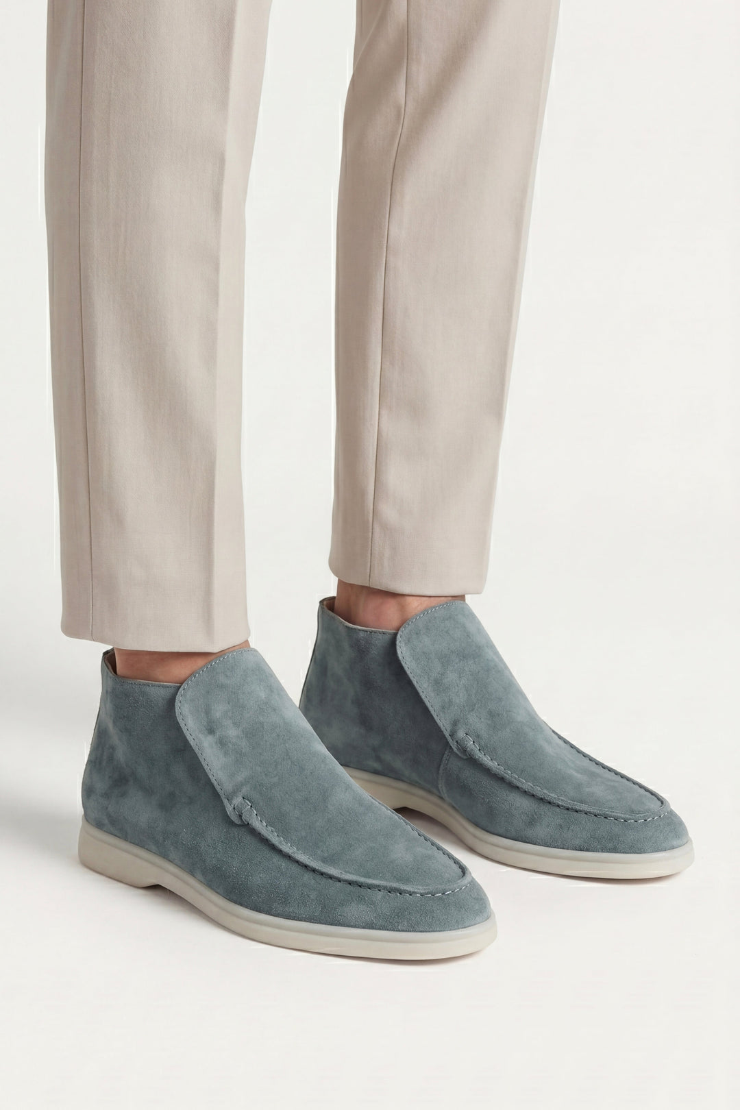 Konrad™ | Hoher Loafer Mintgrün