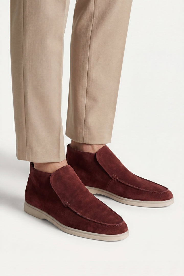 Leopold™ | Hoher Loafer Bordeaux