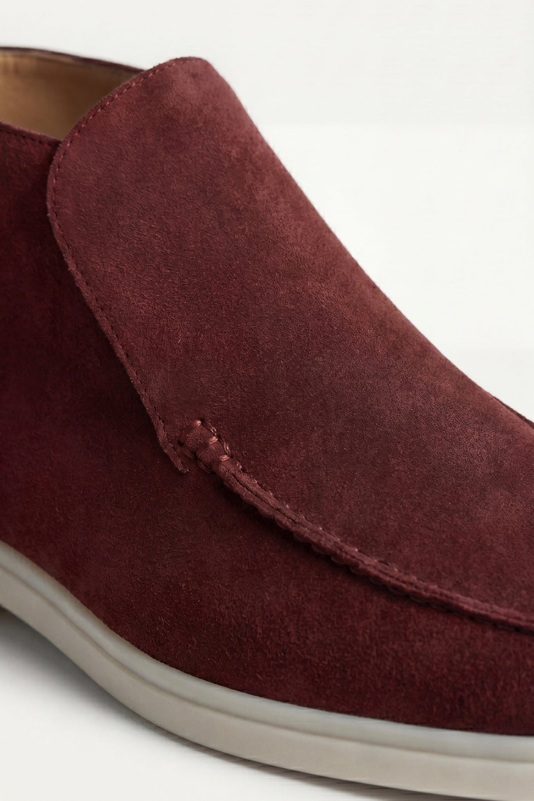 Leopold™ | Hoher Loafer Bordeaux