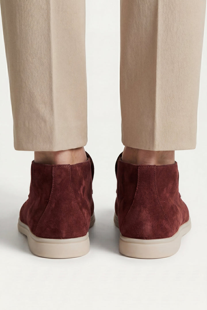 Leopold™ | Hoher Loafer Bordeaux
