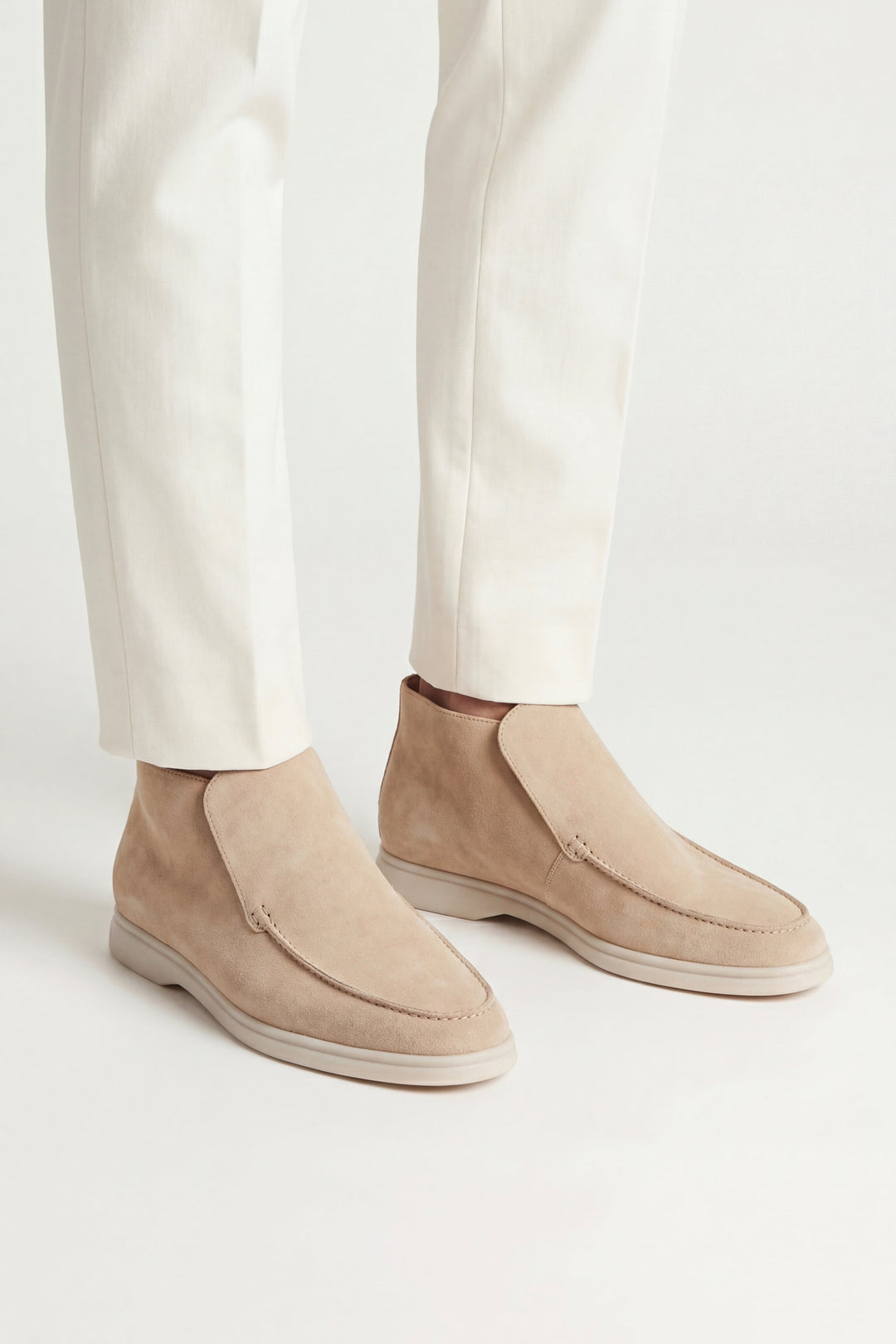 Marcel™ | Hoher Loafer Beige