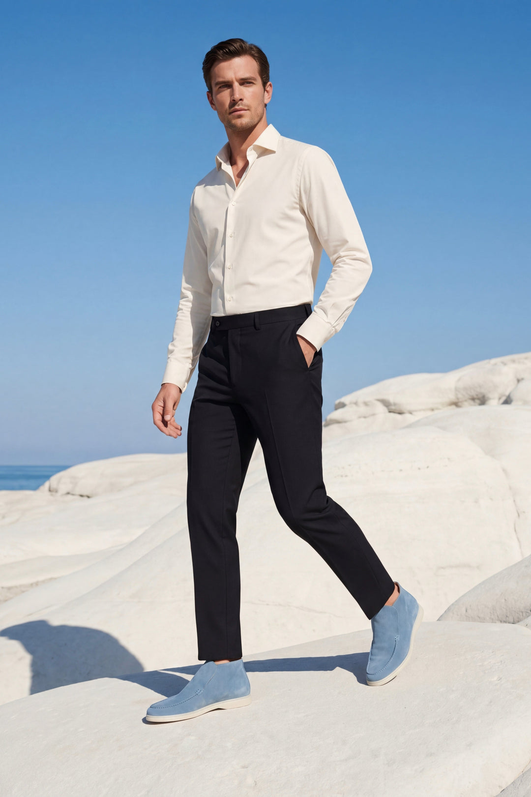 Magnus™ | Hoher Loafer Himmelblau