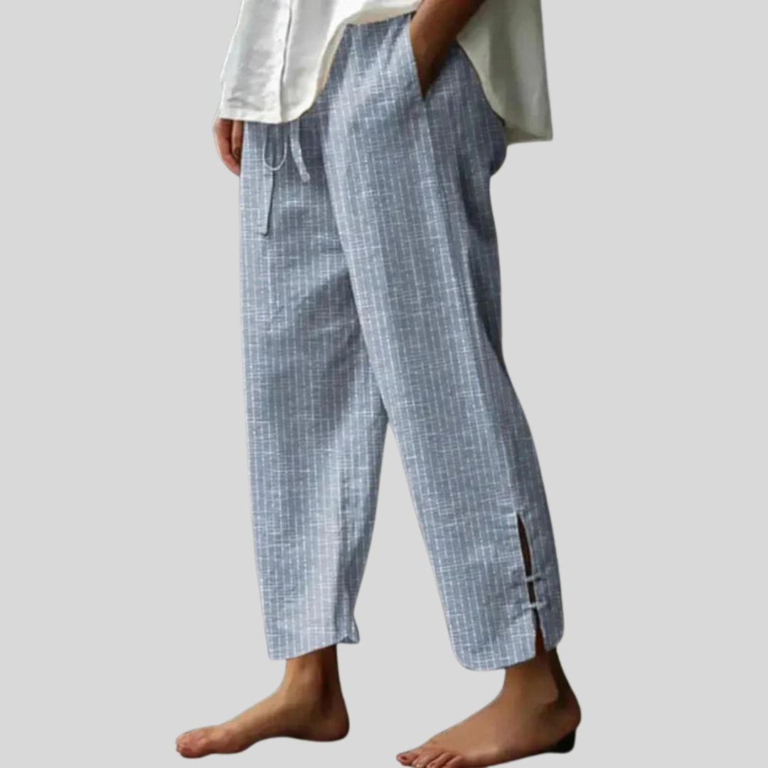 Artisan Komforthosen Bellie Blau – Weiss Modehaus