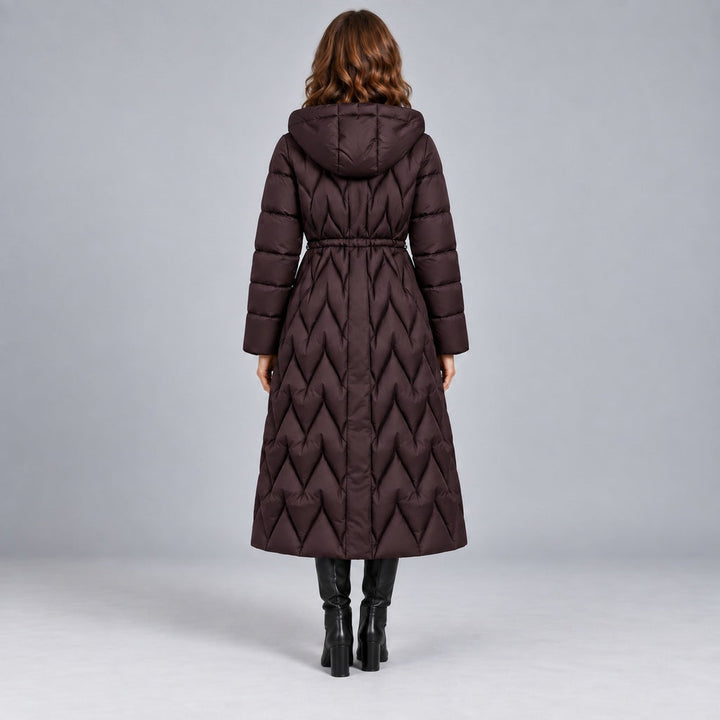 Maxi-Daunenjacke mit Taillierung Damen Lorella – Bild 9