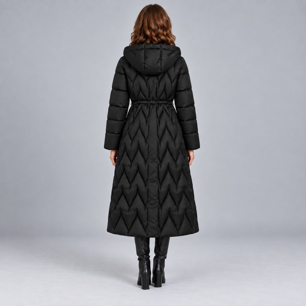 Maxi-Daunenjacke mit Taillierung Damen Lorella – Bild 11