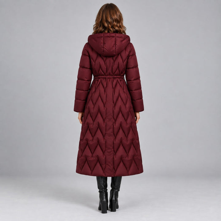 Maxi-Daunenjacke mit Taillierung Damen Lorella – Bild 4