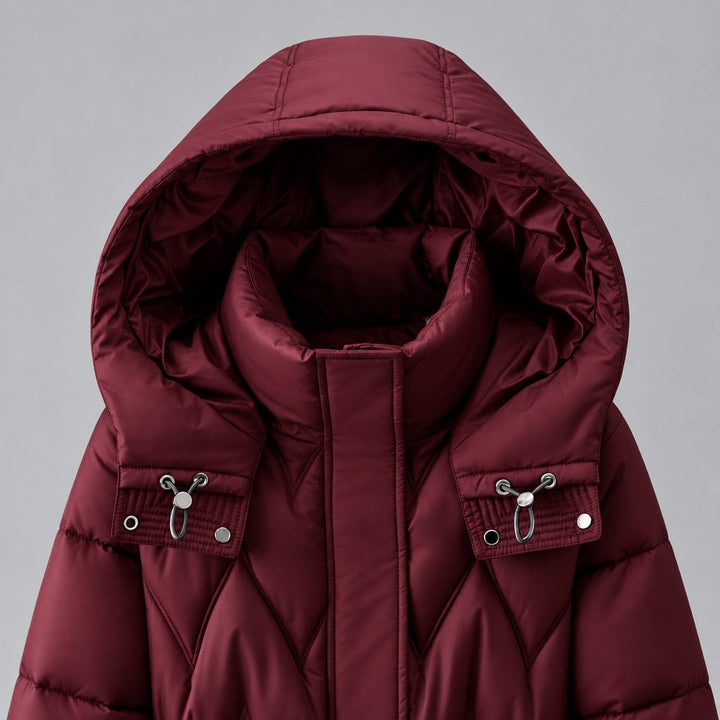 Maxi-Daunenjacke mit Taillierung Damen Lorella – Bild 5
