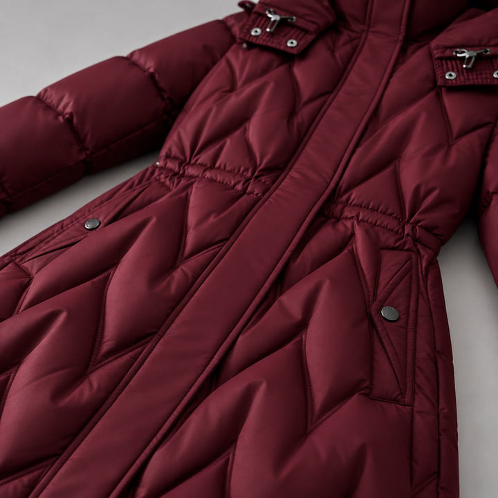 Maxi-Daunenjacke mit Taillierung Damen Lorella – Bild 6