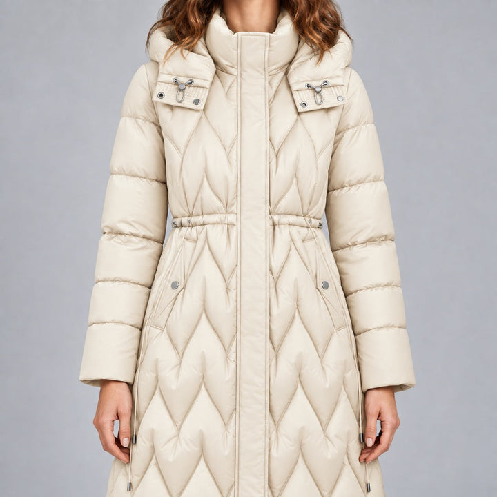Maxi-Daunenjacke mit Taillierung Damen Lorella – Bild 12