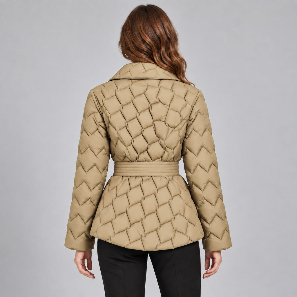 Steppjacke mit Gürtel Damen Mafalda – Bild 10