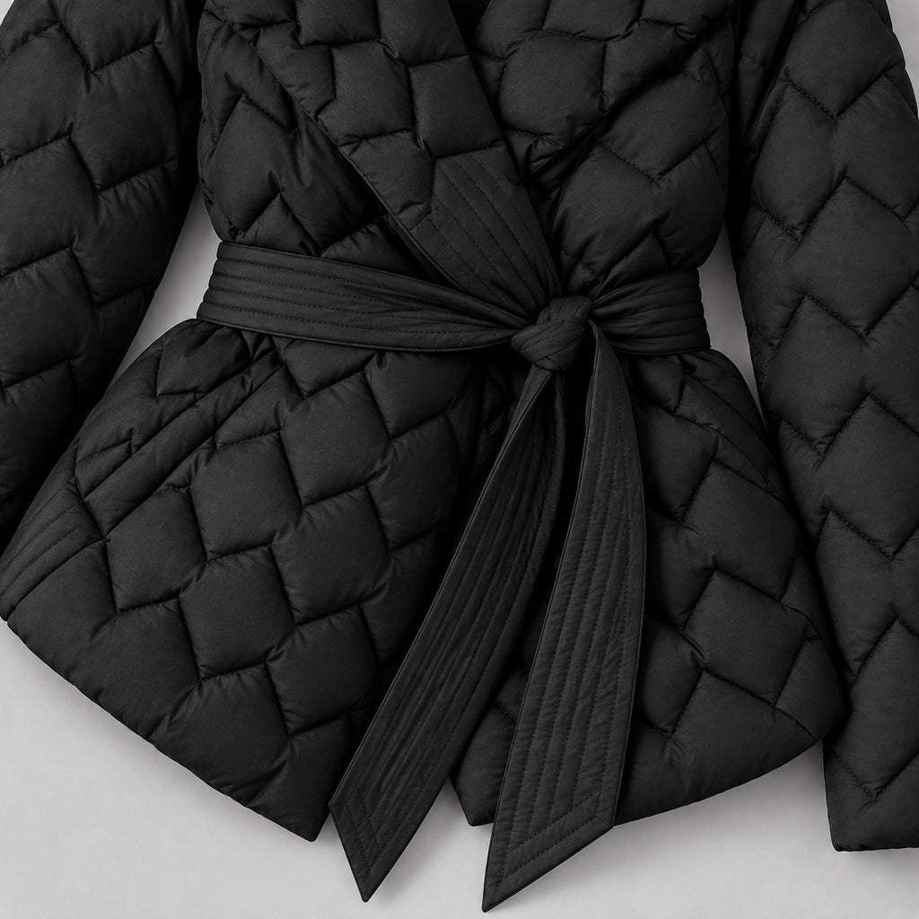 Steppjacke mit Gürtel Damen Mafalda – Bild 5