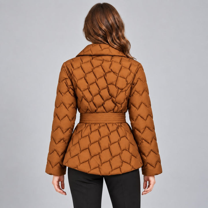 Steppjacke mit Gürtel Damen Mafalda – Bild 9