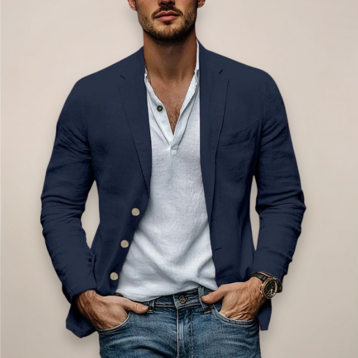 Leichter Sommerblazer für Herren Ludovico – Bild 2