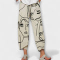 Elegante Hosen Nahia Beige – Weiss Modehaus