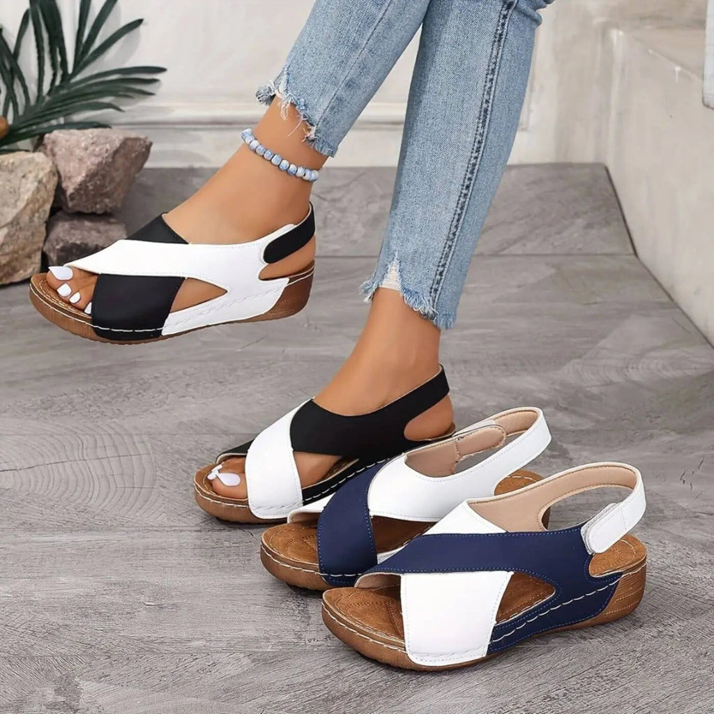 Orthopädische Sandalen mit offener Spitze Nicole – Bild 11
