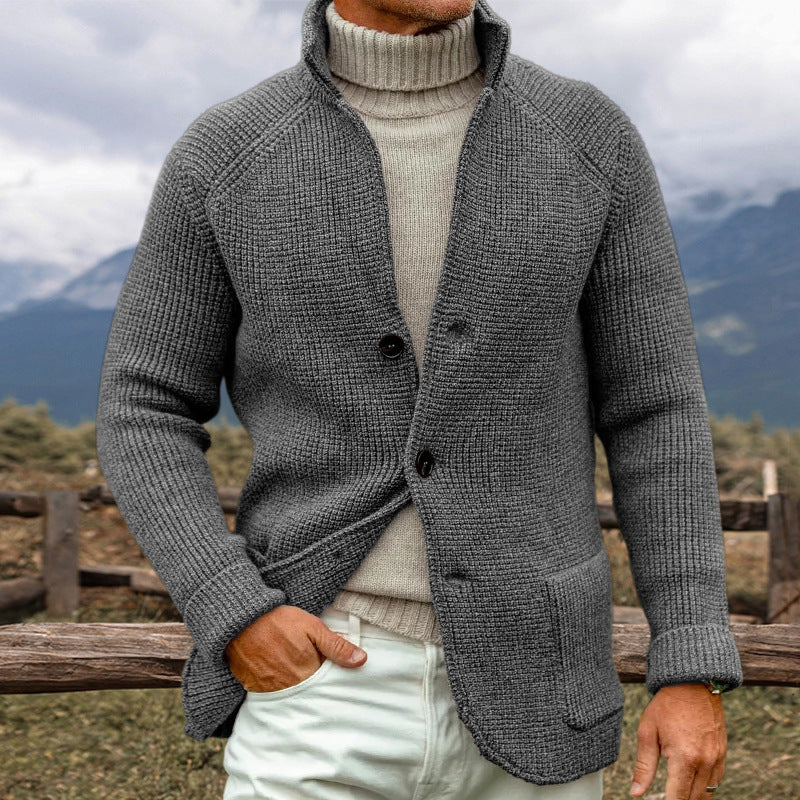 Thermischer Strickcardigan mit Taschen Damen – Bild 5