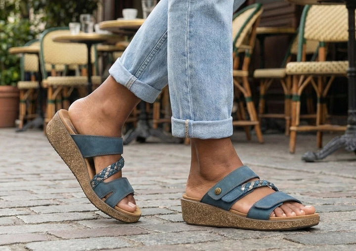 Frische Eleganz in stilvollem Blau Damen Carrie – Bild 5